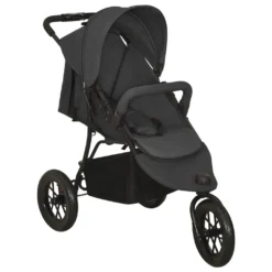 VidaXL Kinderwagen Anthrazit Stahl