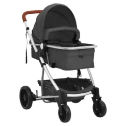 VidaXL 3-in-1-Kinderwagen Dunkelgrau Aluminium -lionelo || HAUCK || Kinderkraft Verkäufe e7dd2a8deebddbaa25a7c7fadfc623b2