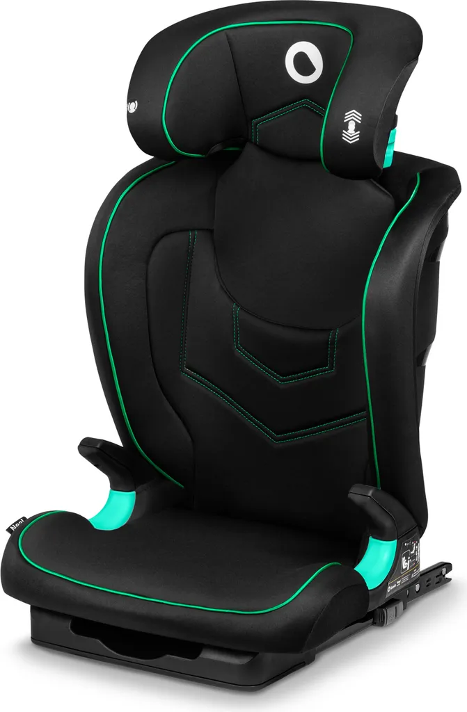 Lionelo Neal Kindersitz 15-36kg Kindersitz Isofix Seitenprotektoren Kennzeichnung I-Size 3-fach Verstellbare Rückenlehne Zusätzlicher Kopfschutz Schwartz 2 Lionelo Neal Kindersitz 15-36kg Kindersitz Isofix Seitenprotektoren Kennzeichnung I-Size 3-fach Verstellbare Rückenlehne Zusätzlicher Kopfschutz Schwartz - Image 2