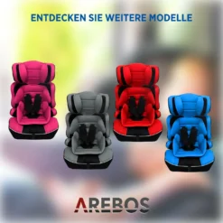 AREBOS Kinderautositz, 5-Punkt-Sicherheitsgurt, Gruppe 1+2+3 Für 9-36kg, Einstellbare Kopfstütze, ECE R44/04, Abnehmbare Rückenlehne, Verstellbar (44 X 44 X 66-78 Cm), Grau 18 AREBOS Kinderautositz, 5-Punkt-Sicherheitsgurt, Gruppe 1+2+3 Für 9-36kg, Einstellbare Kopfstütze, ECE R44/04, Abnehmbare Rückenlehne, Verstellbar (44 X 44 X 66-78 Cm), Grau -lionelo || HAUCK || Kinderkraft Verkäufe ec553637b8422314bc8a7ba236039764