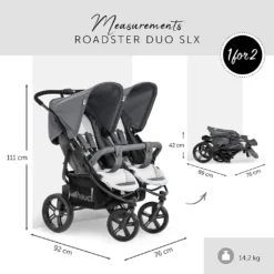Hauck Roadster Duo SLX Grey/Silver 22 Hauck Roadster Duo SLX Grey/Silver -lionelo || HAUCK || Kinderkraft Verkäufe ef4c50c2ca63dbbc5d69d59cb978591f