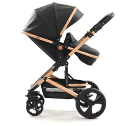 Pixini Kinderwagen Kalani 2in1 Schwarz / Gold (inkl. Regenplane Und Wickeltasche) -lionelo || HAUCK || Kinderkraft Verkäufe efa9c824689282c2068df6d98c48c473