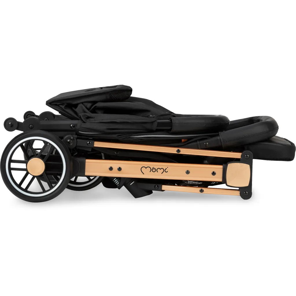 Leicht Buggy Klein Zusammenklappbar Kinderwagen Mit Liegeposition MoMi ESTELLE Schwarz 8 Leicht Buggy Klein Zusammenklappbar Kinderwagen Mit Liegeposition MoMi ESTELLE Schwarz - Image 8