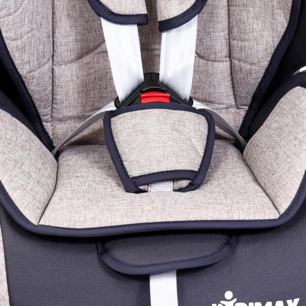 Kidimax Autokindersitz Autositz Kinderautositz 9-36 Kg 1+2+3 ECE, Grau 7 Kidimax Autokindersitz Autositz Kinderautositz 9-36 Kg 1+2+3 ECE, Grau - Image 7
