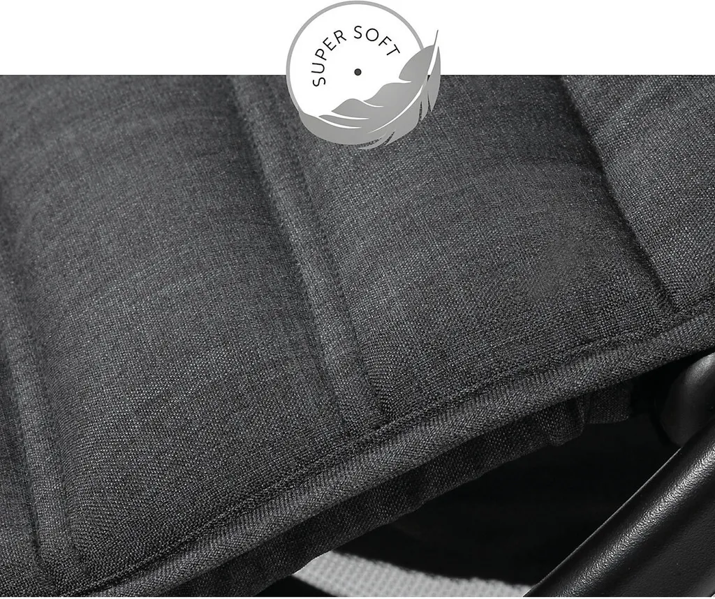 Hauck Uptown Duo Zwillingsbuggy - Farbe: Melange Black 10 Hauck Uptown Duo Zwillingsbuggy - Farbe: Melange Black – Bild 10