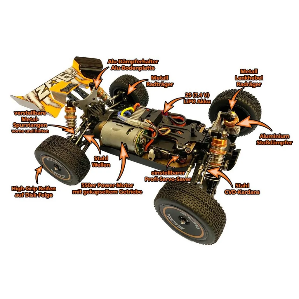 DF-Models Z06-Evolution V2 1:14 RTR Buggy 3123 9 DF-Models Z06-Evolution V2 1:14 RTR Buggy 3123 – Bild 9