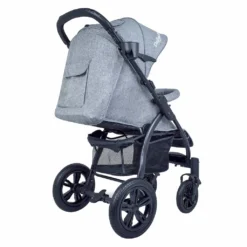 Daliya® VARIYO Buggy Kinderwagen Jogger XXl Sonnenverdeck Lederbezug Kautschuk Hartgummi Räder ( Set M, Grau ) -lionelo || HAUCK || Kinderkraft Verkäufe f731922a1474236492ef91413834b2b7