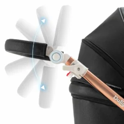 Daliya® TURNIYO 360° Premium 3in1 Kinderwagen Mit Sportsitz, Babywanne & Babyschale Buggy Kombikinderwagen (Schwarz) -lionelo || HAUCK || Kinderkraft Verkäufe fa01bbaf34eba64798f44e5bd7269c4f 1