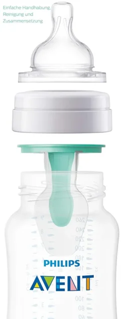 Philips Avent Anti-colic Flaschen-Set Mit AirFree Ventil SCD809/01, 2 Flaschen - 125ml & 260ml, Transparent -lionelo || HAUCK || Kinderkraft Verkäufe fcfbfc42cca097f685b4286343f3eaf3