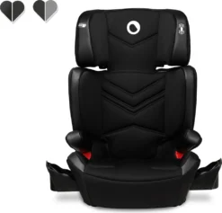 Lionelo Hugo Kindersitz Autokindersitz 15-36kg ISOFIX Sitzerhöhung Schwarz