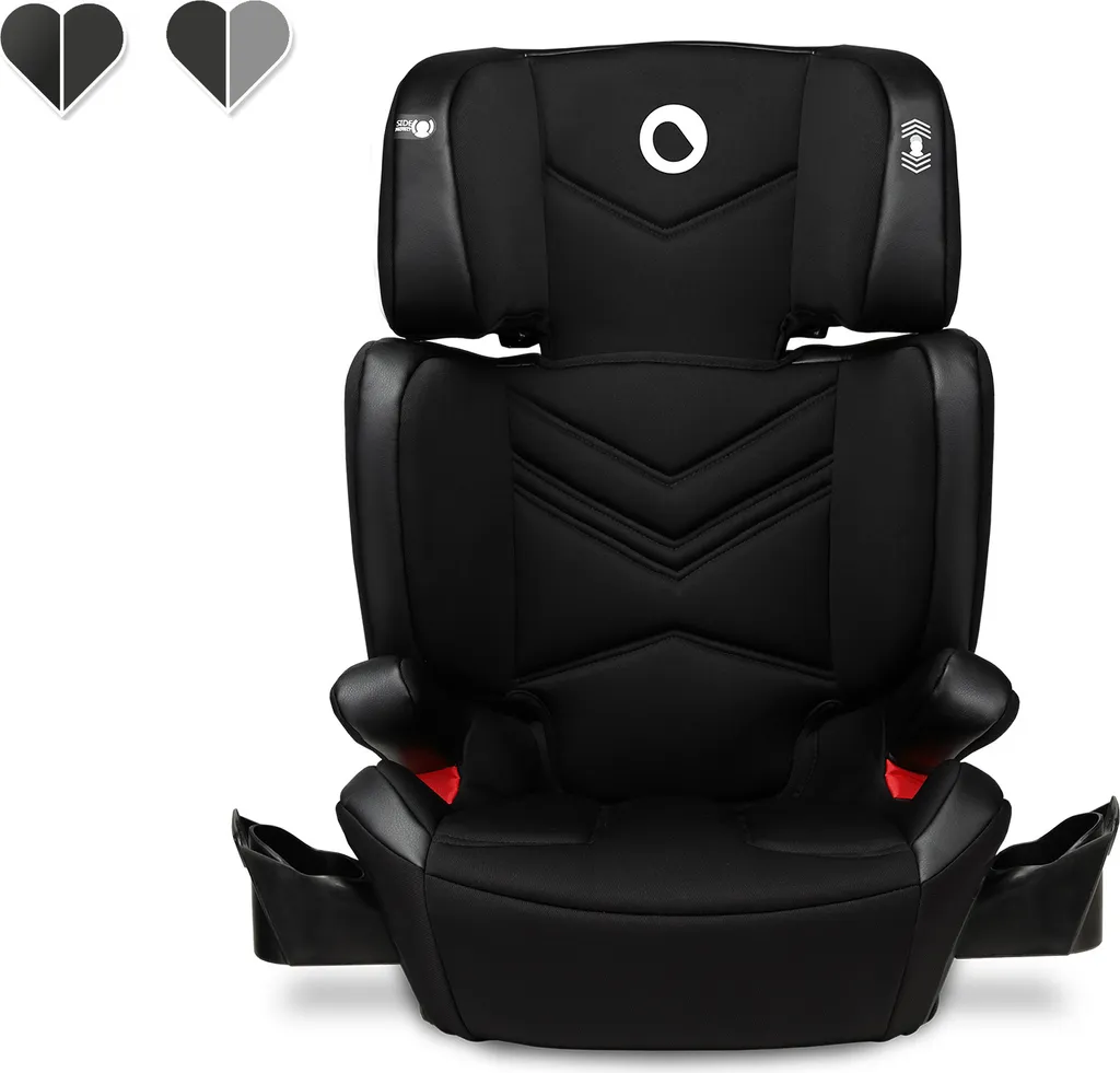 Lionelo Hugo Kindersitz Autokindersitz 15-36kg ISOFIX Sitzerhöhung Schwarz 1 Lionelo Hugo Kindersitz Autokindersitz 15-36kg ISOFIX Sitzerhöhung Schwarz