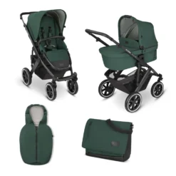 ABC Design Salsa 4 Air Kombikinderwagen Set - (G2) Kollektion 2023, Farbe Kinderwagen:Basil -lionelo || HAUCK || Kinderkraft Verkäufe fe4d826c6980eba0375702cf06a21140