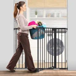 91cm Extra Türschutzgitter Für Kinderschutzgitter, Stop N 75 Bis 124cm Breit, Auto Close Extra Breites Hundetor Für Haus, Druck Montiert Einfacher Durchgang Haustiertor, Schwarz 15 91cm Extra Türschutzgitter Für Kinderschutzgitter, Stop N 75 Bis 124cm Breit, Auto Close Extra Breites Hundetor Für Haus, Druck Montiert Einfacher Durchgang Haustiertor, Schwarz -lionelo || HAUCK || Kinderkraft Verkäufe feab5cf481c476fa8fe724a8ce50b57e