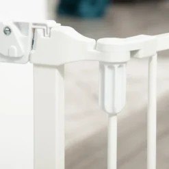 Pawhut Hunde Absperrgitter Türschutzgitter Haustier Schutzgitter Winkel Verstellbar Klappbar Konfigurationsgitter Mit Automatische Schließenden Tür 3 Paneele Weiß 202,5 X 76 Cm -lionelo || HAUCK || Kinderkraft Verkäufe fef78b079f685ce1823455a91b296b4c