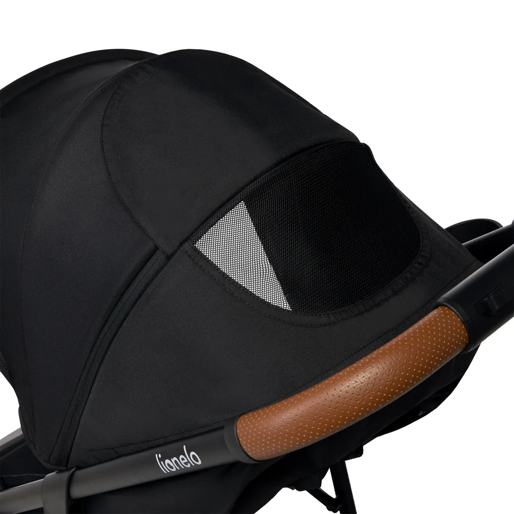 Lionelo Alexia Kinderwagen Mit Liegeposition Buggy Kinderbuggy Kindersportwagen Schwarz 10 Lionelo Alexia Kinderwagen Mit Liegeposition Buggy Kinderbuggy Kindersportwagen Schwarz - Image 10