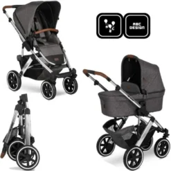 ABC Design Salsa 4 Air Kinderwagen Asphalt Diamond Kollektion 2022 -lionelo || HAUCK || Kinderkraft Verkäufe ff9c8922470b3545e4b7f820df3fbc35